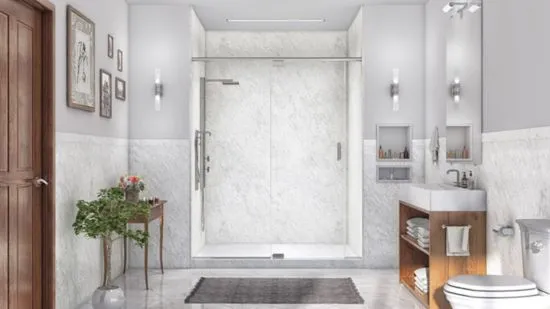 Bathtub To Shower Conversion Remodeling Estimates 550 x 309