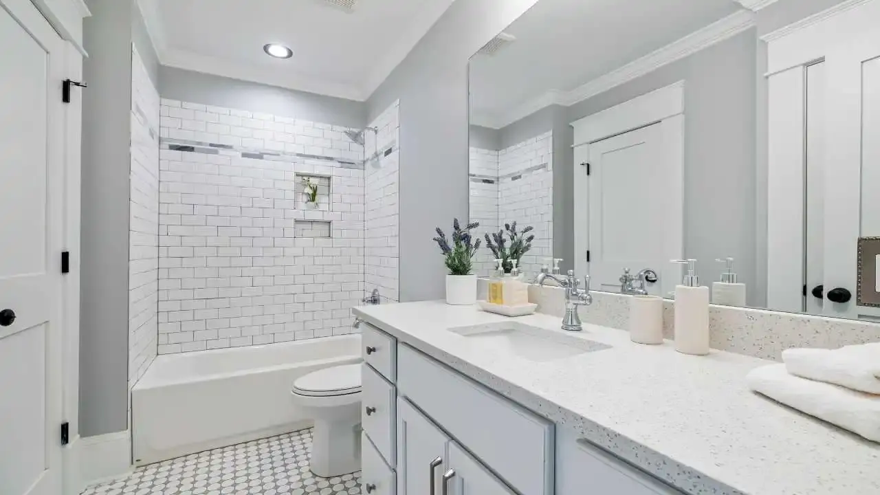 How do you renovate an existing bathroom?
