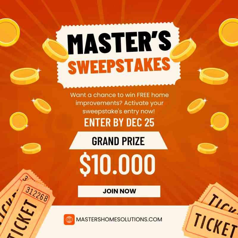 MASTER’S SWEEPSTAKES GIVEAWAY