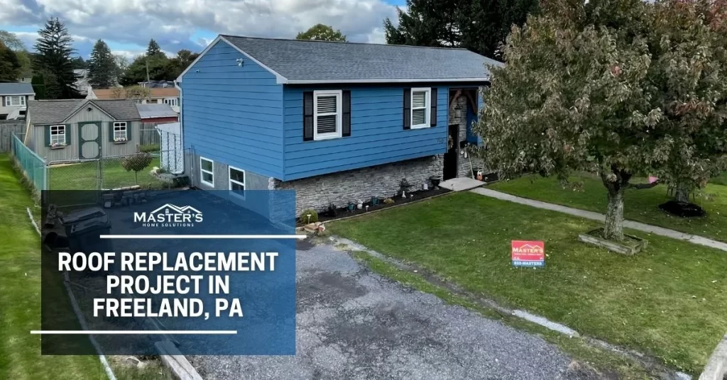 Project-Roof-Replacement-Project-In-Freeland-PA